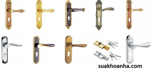 phân loại khóa cửa tay gạt