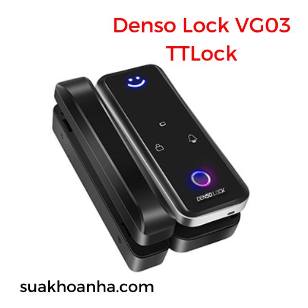 khóa vân tay cửa kính Denso Lock
