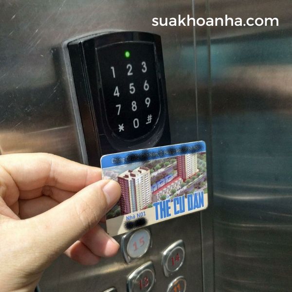 ưu điểm thẻ từ thang máy