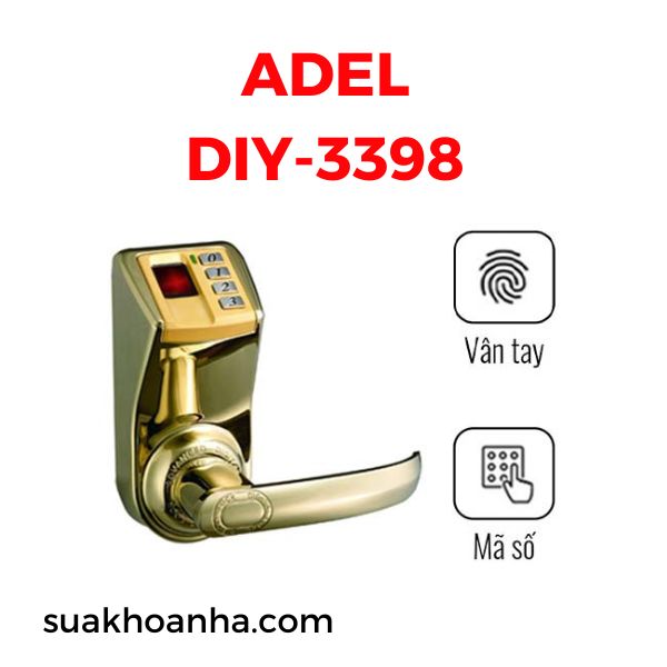 khóa vân tay Adel DIY-3398